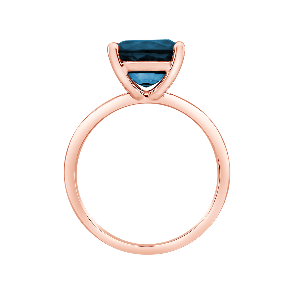 Ring with Topaz London Bonbon