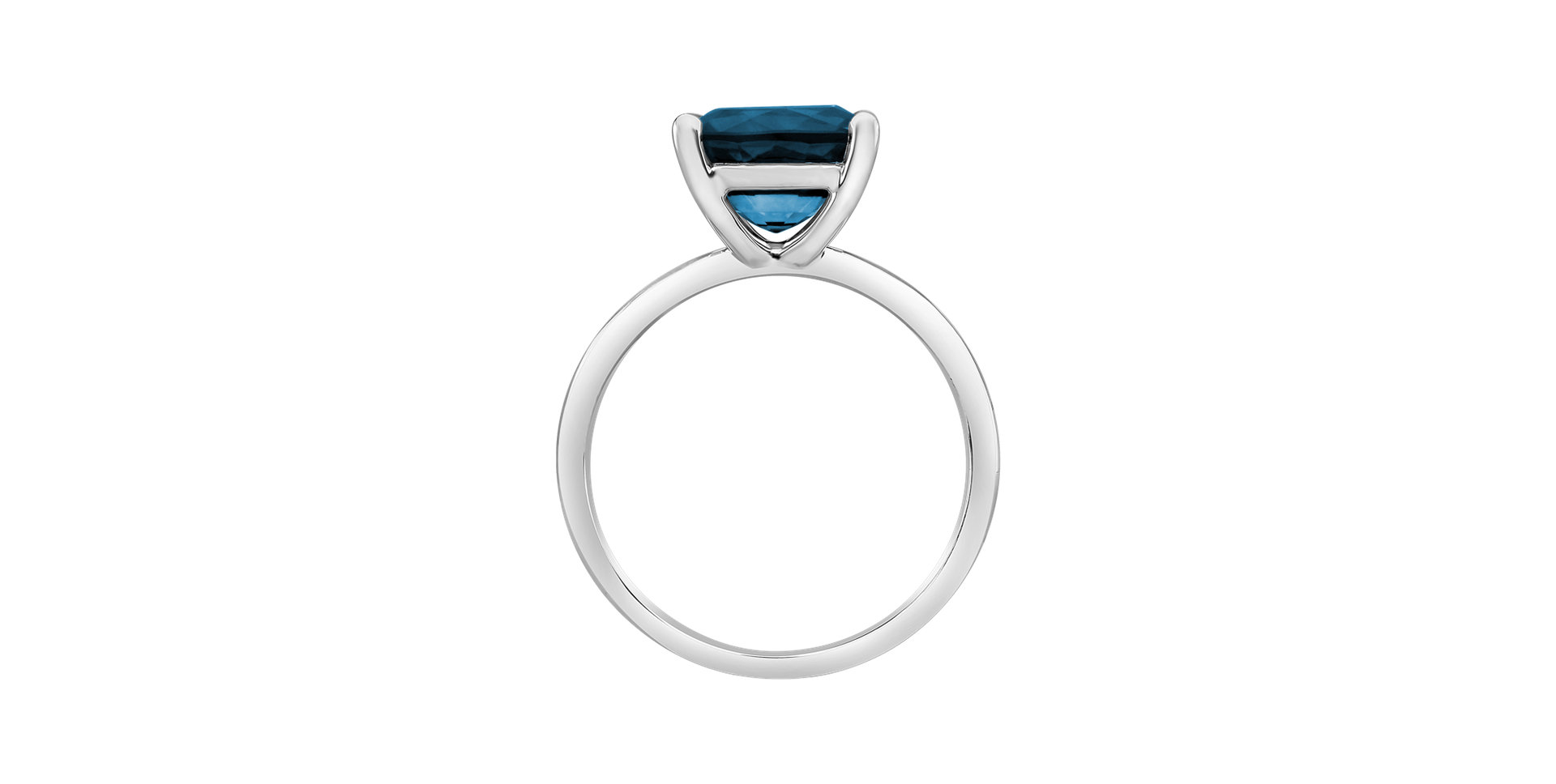 Ring with Topaz London Bonbon