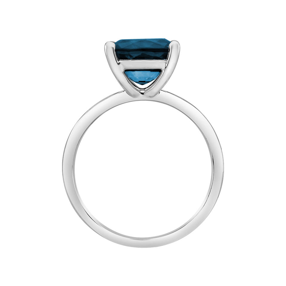 Ring with Topaz London Bonbon
