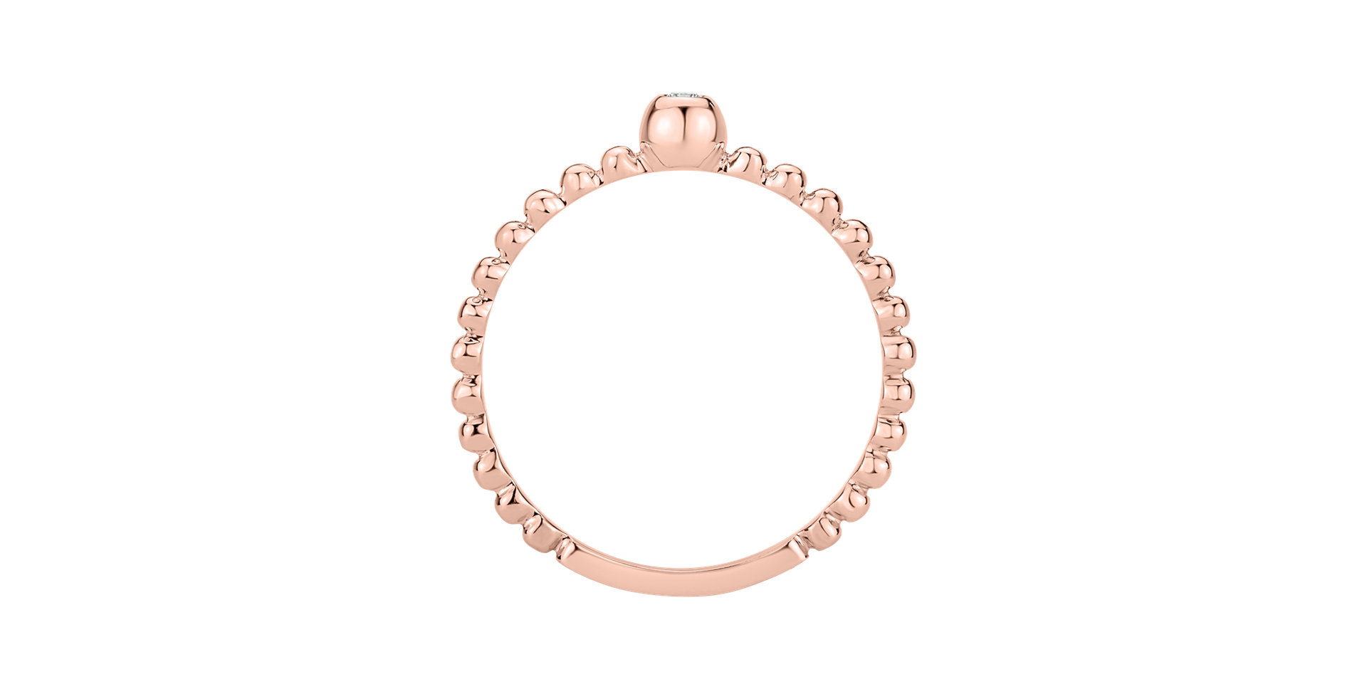 Diamond ring Bubble Kiss