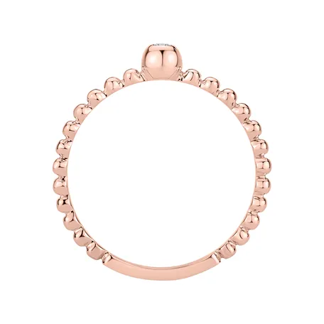 Diamond ring Bubble Kiss