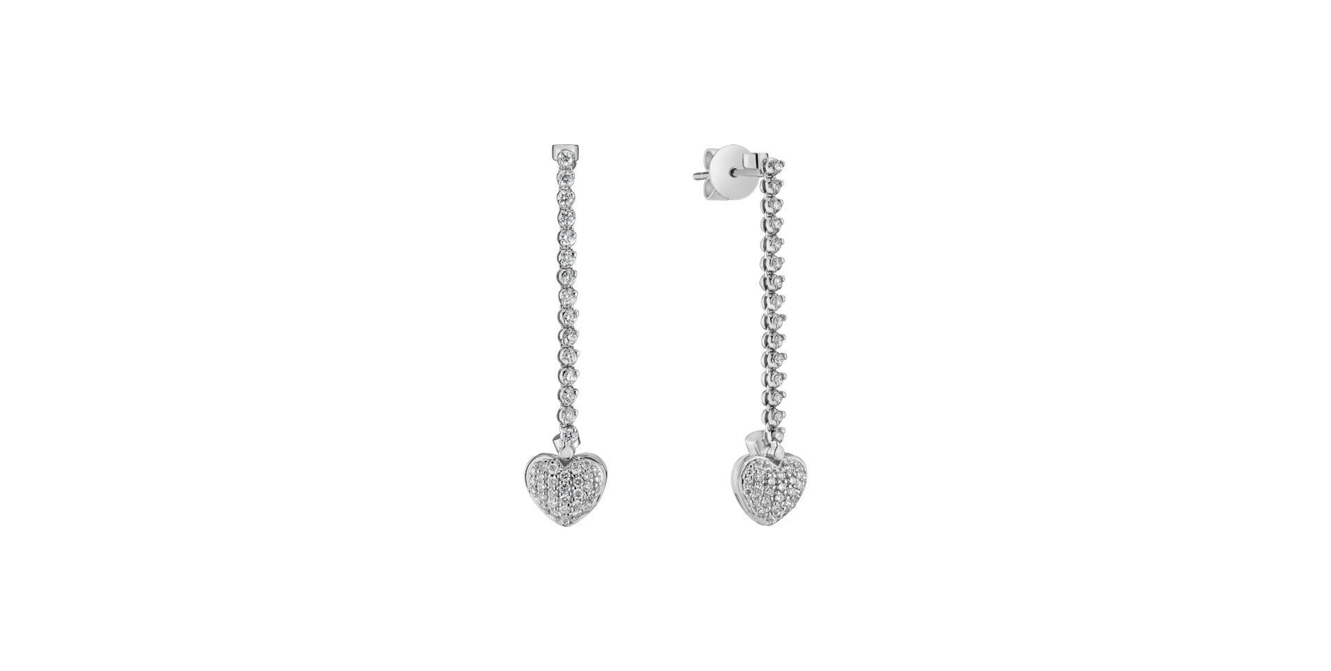 Diamond earrings Madly in Love