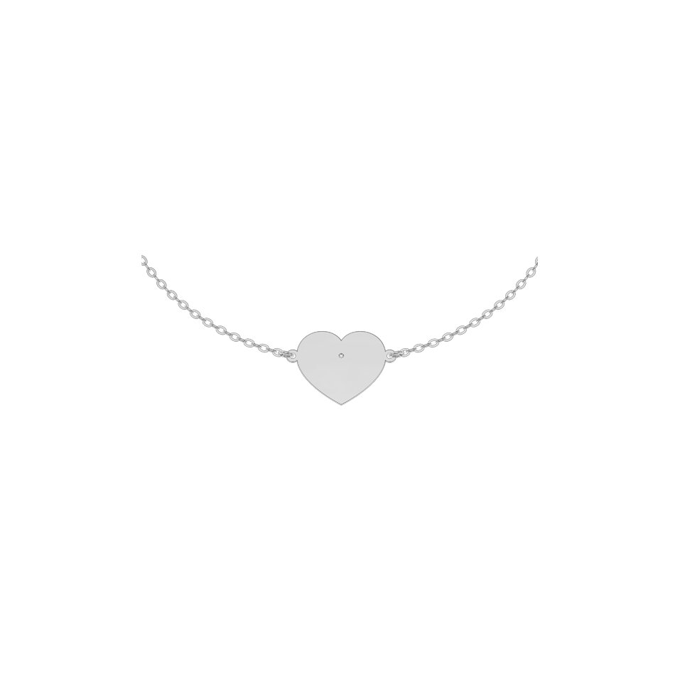 Diamond bracelet Heart Love