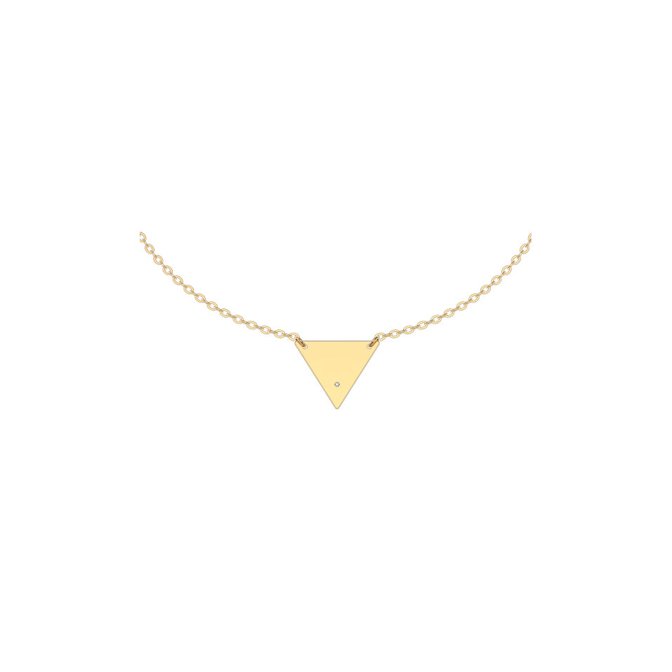 Diamond bracelet Triangle Love