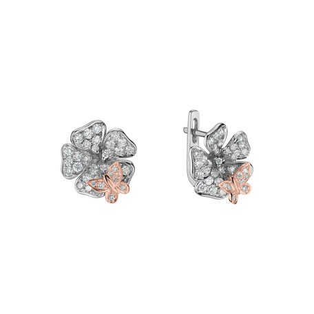 Diamond earrings Garden Life