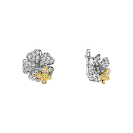 Diamond earrings Garden Life