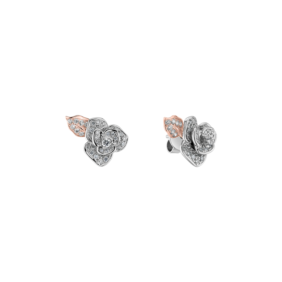 Diamond earrings Flower Impulse