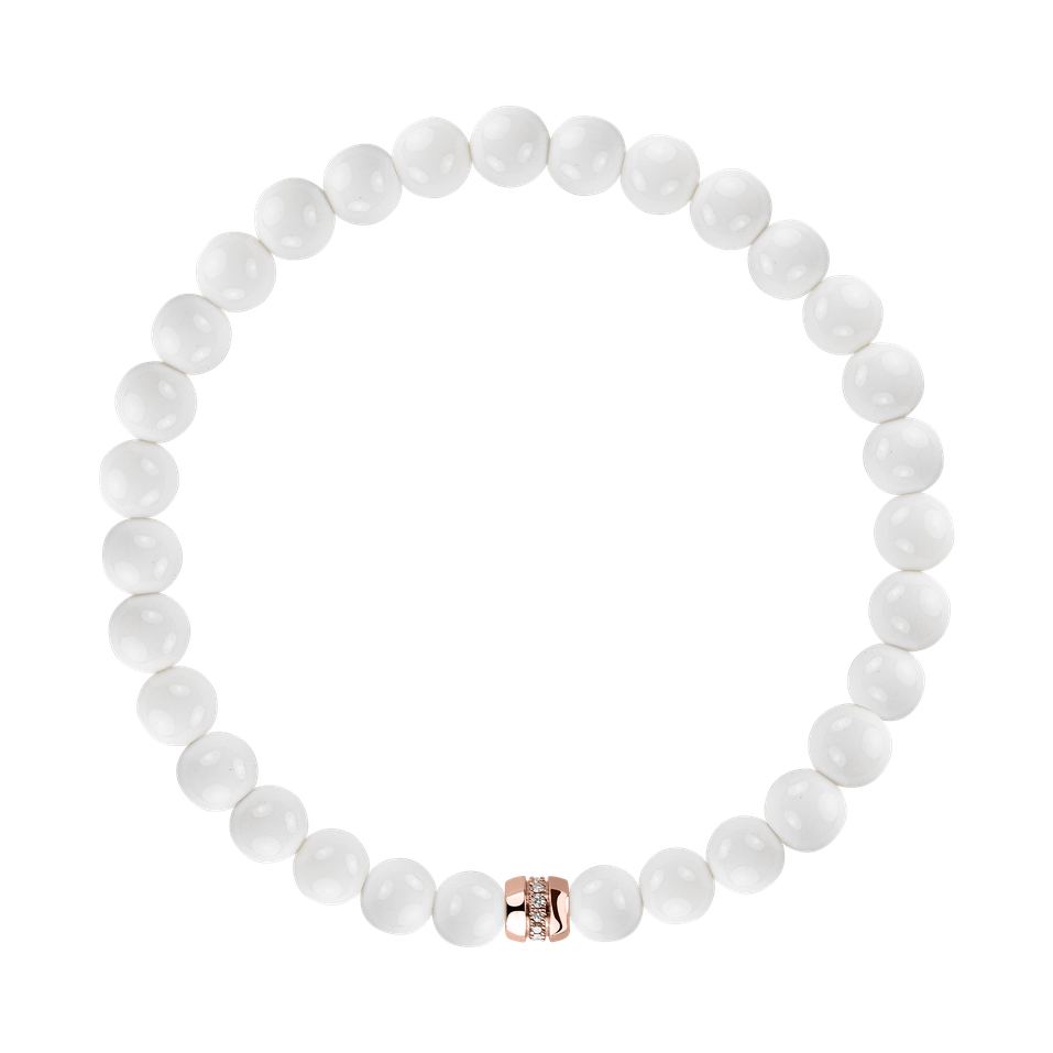 Diamond braclet with Agate Oracle