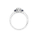 Diamond ring with Sapphire Midnight Serenity3