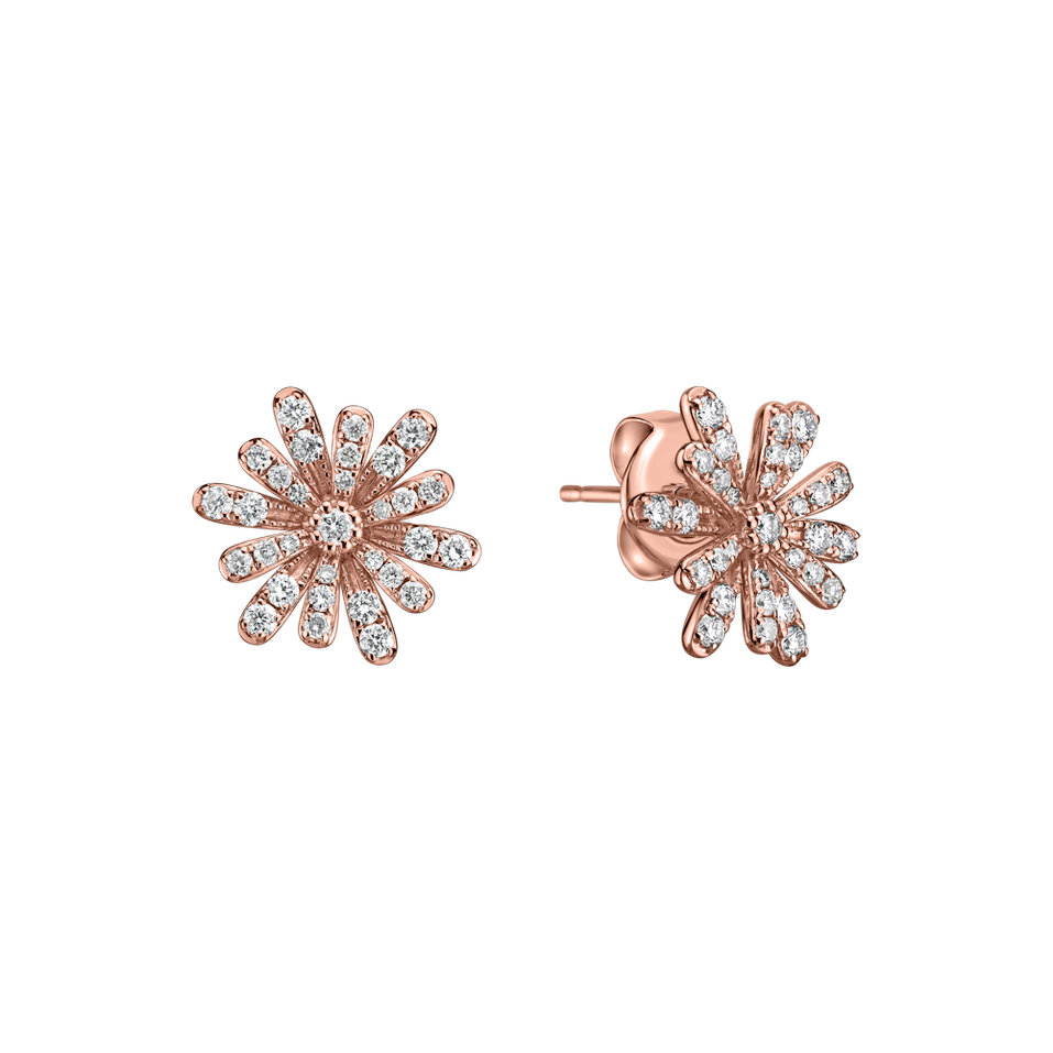 Diamond earrings Flower Flush