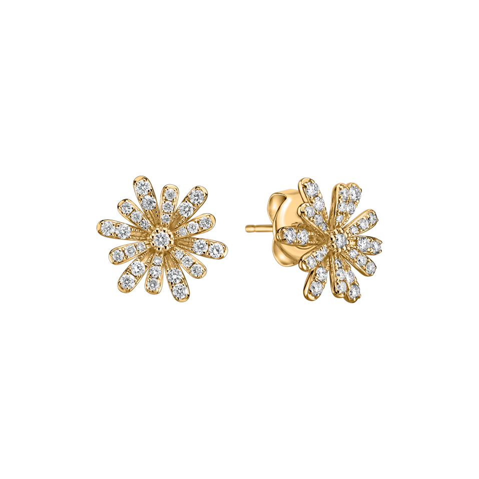 Diamond earrings Flower Flush