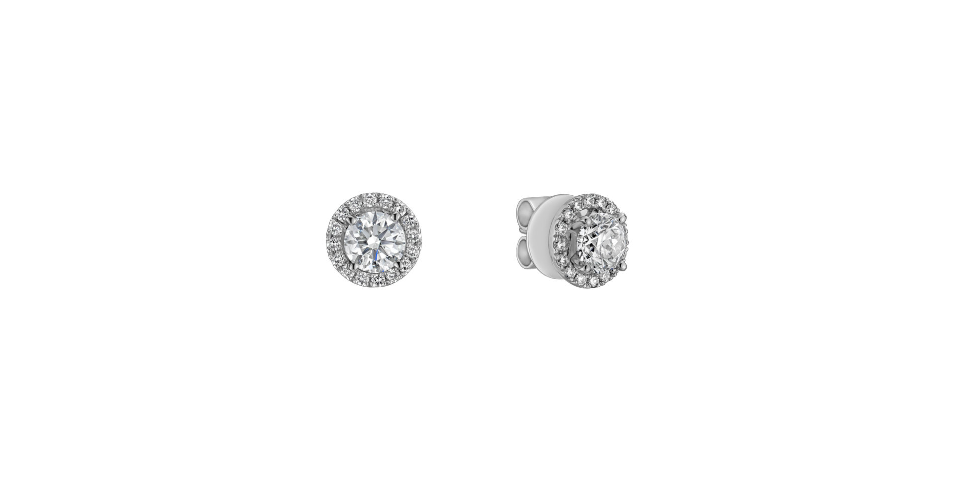 Diamond earrings Frozen Miracle