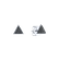 Diamond earrings Glossy Triangle3