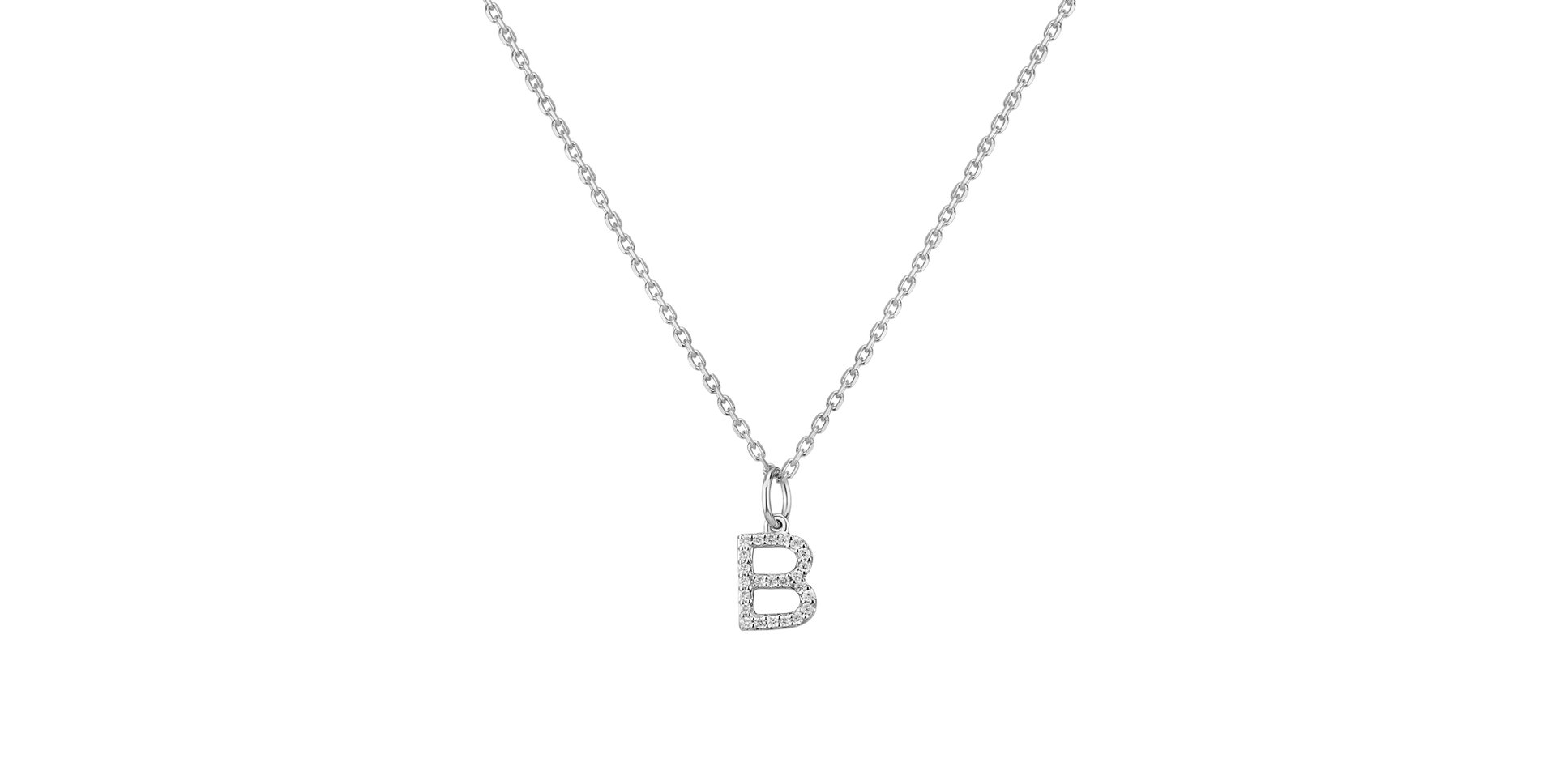 Diamond pendant Line Glitter  B