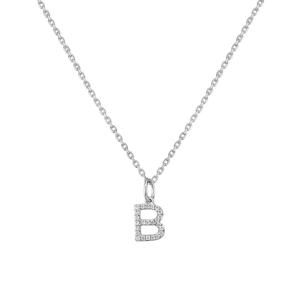 Diamond pendant Line Glitter  B