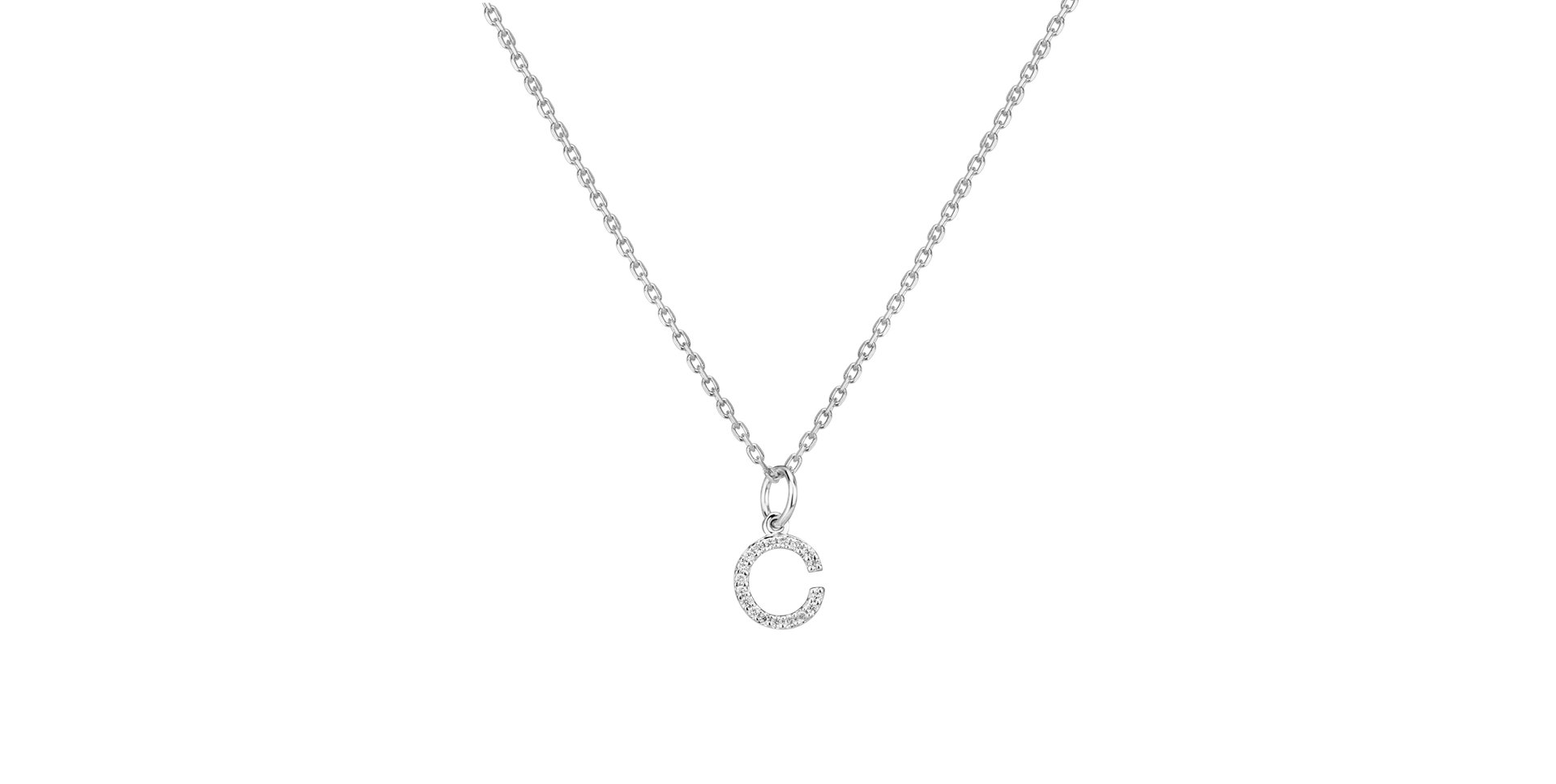 Diamond pendant Line Glitter  C