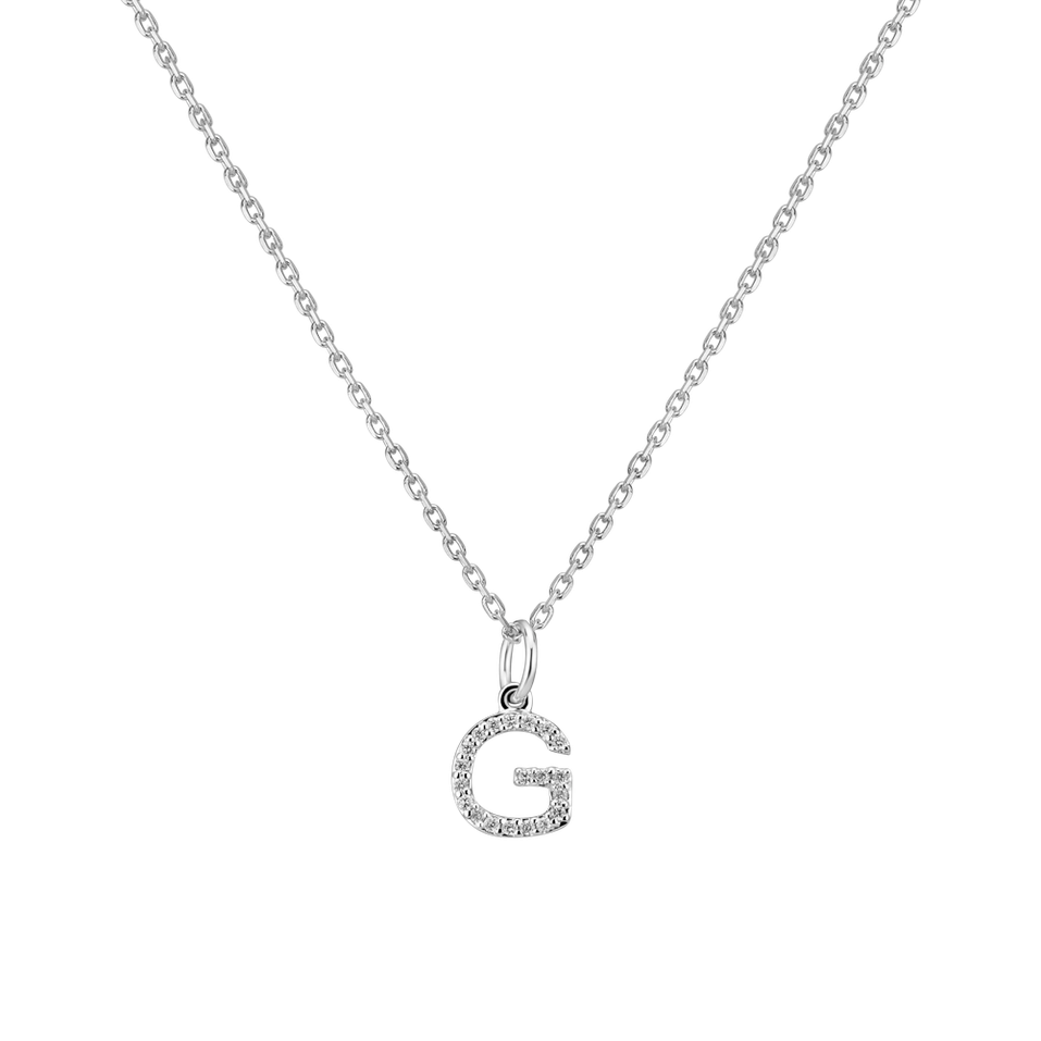 Diamond pendant Line Glitter  G