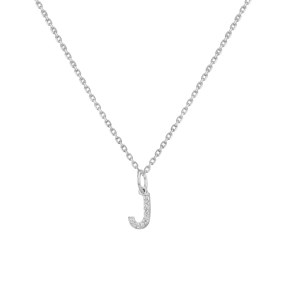 Diamond pendant Line Glitter  J