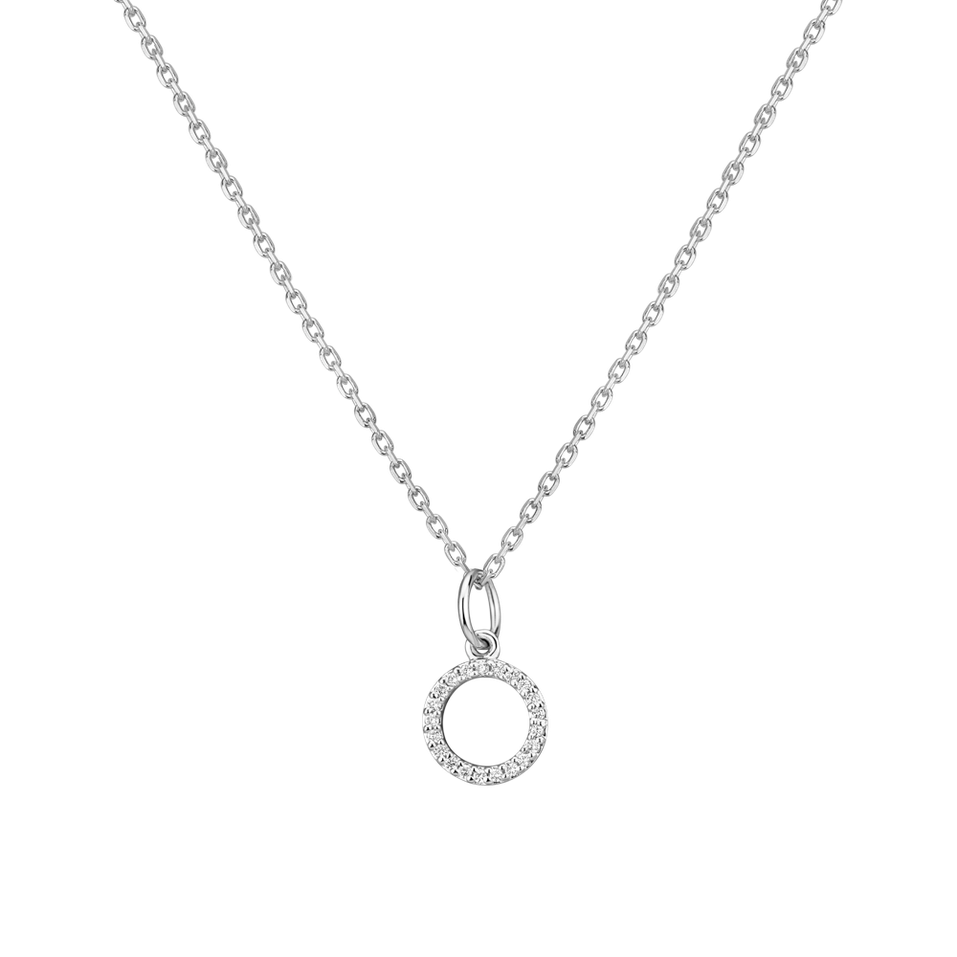 Diamond pendant Line Glitter  O