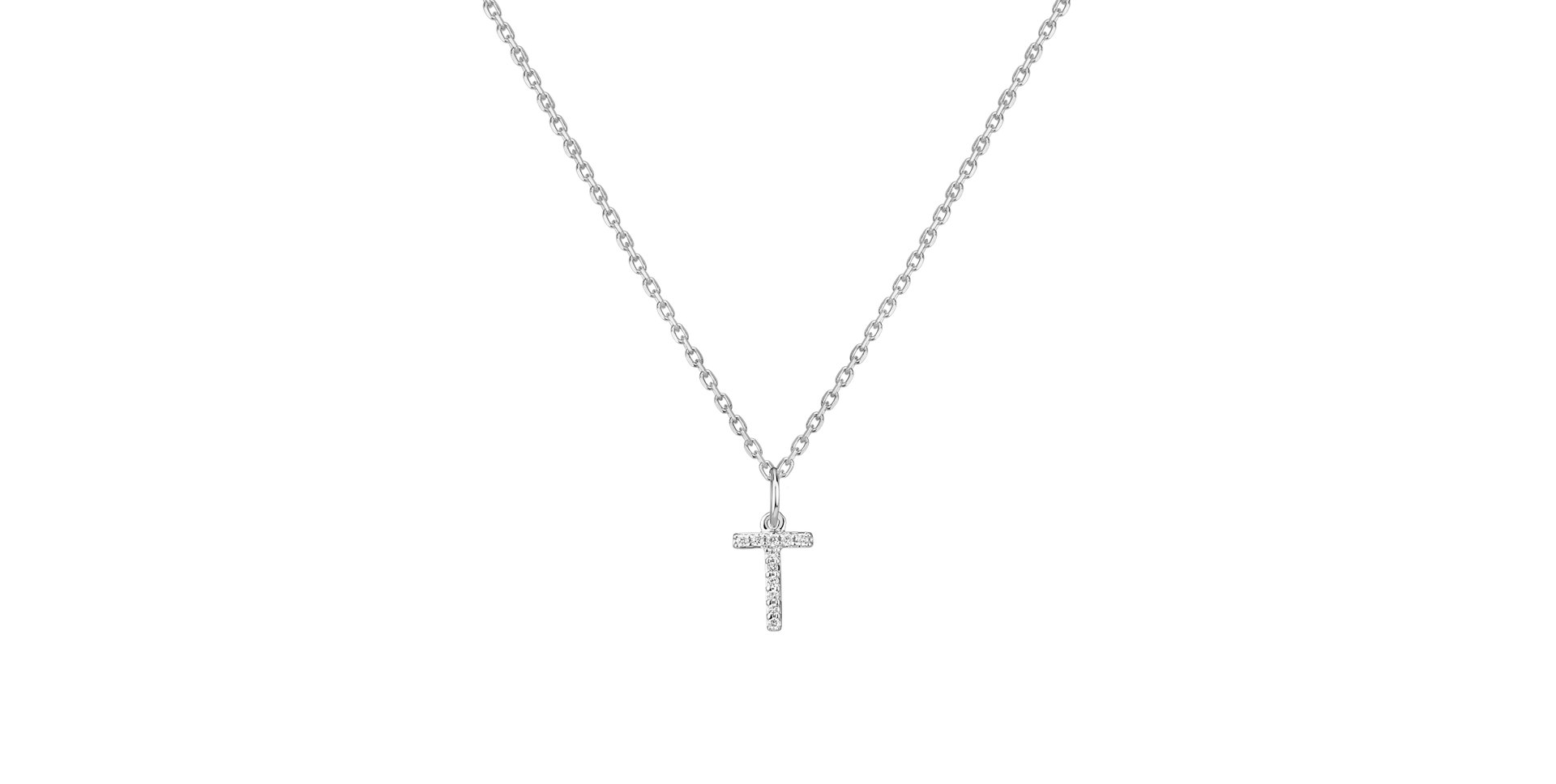 Diamond pendant Line Glitter  T