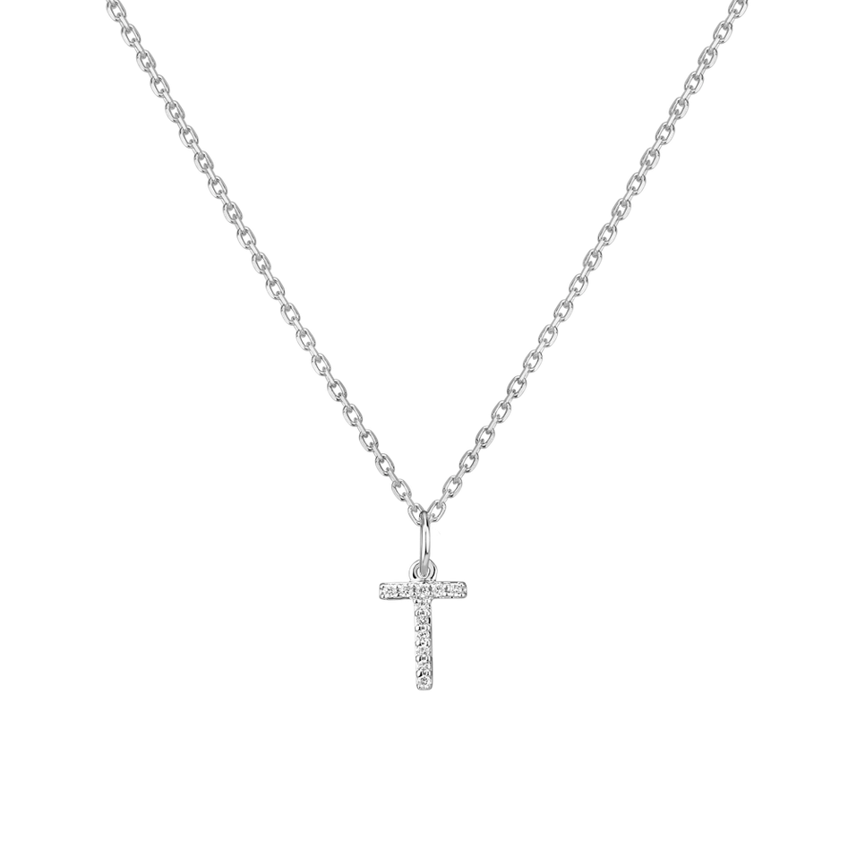 Diamond pendant Line Glitter  T