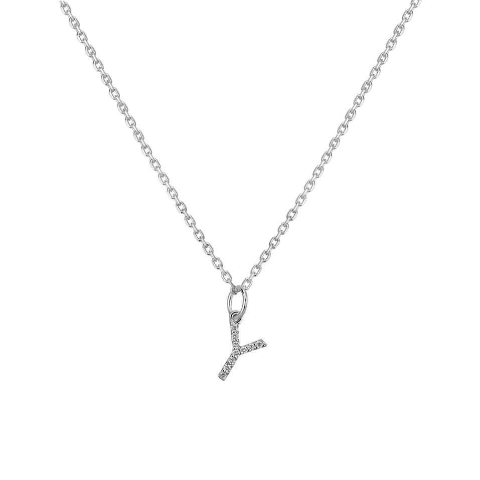 Diamond pendant Line Glitter  Y