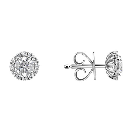 Diamond earrings Bloom Spark