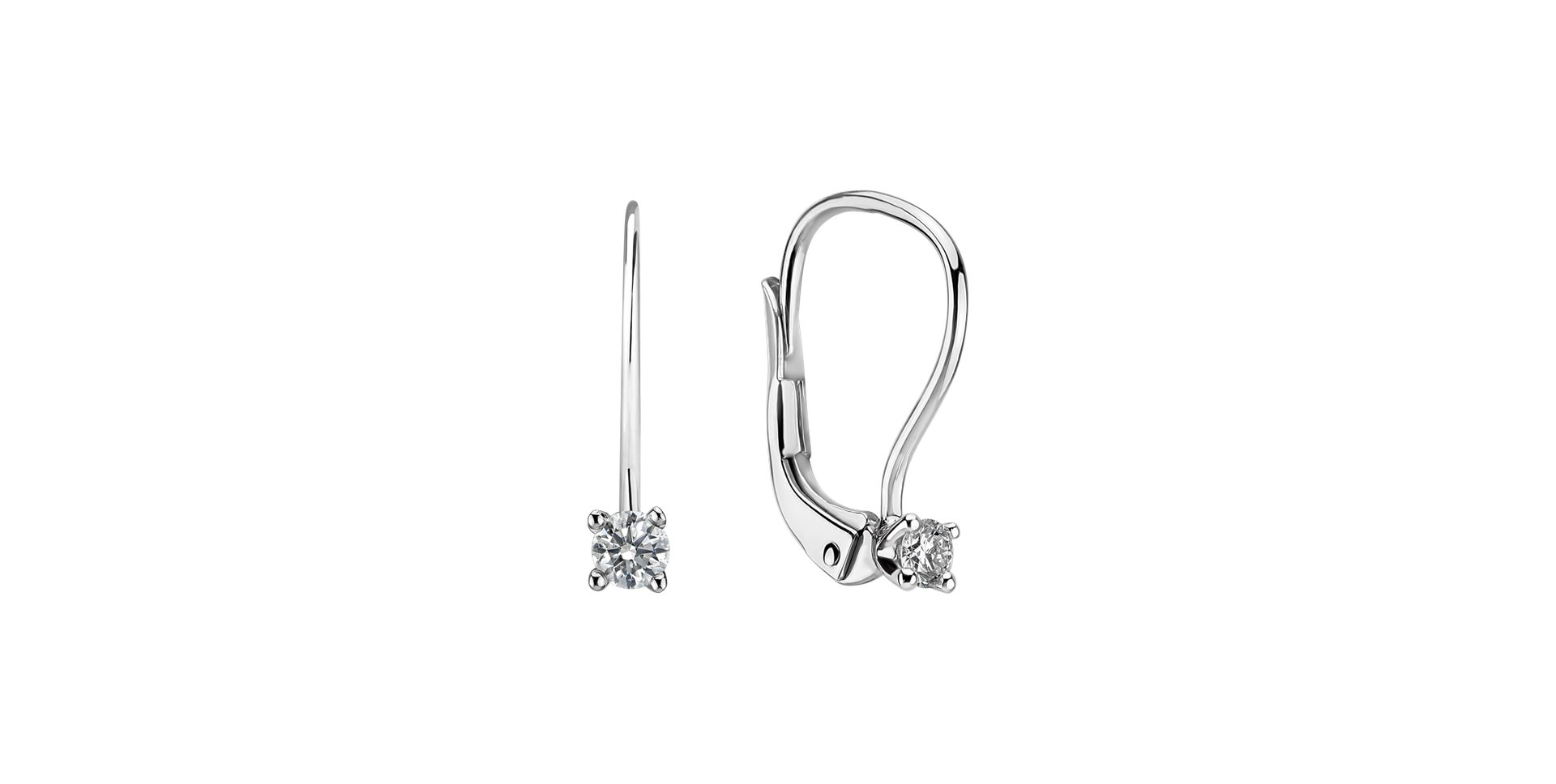Diamond earrings Gajana
