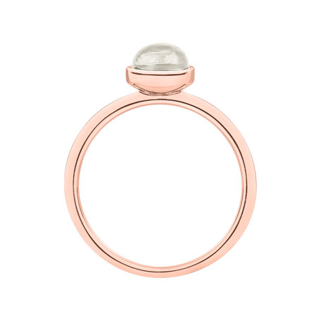 Ring with Moonstone White Bonbon