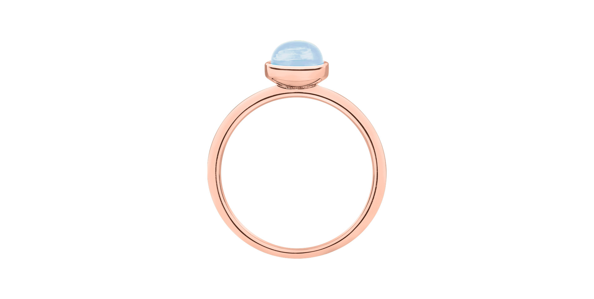 Ring with Topaz Sky Bonbon