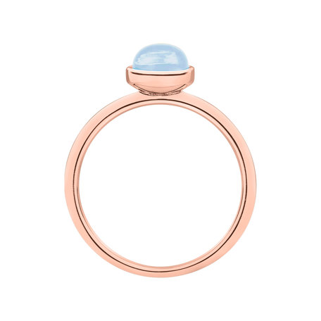 Ring with Topaz Sky Bonbon