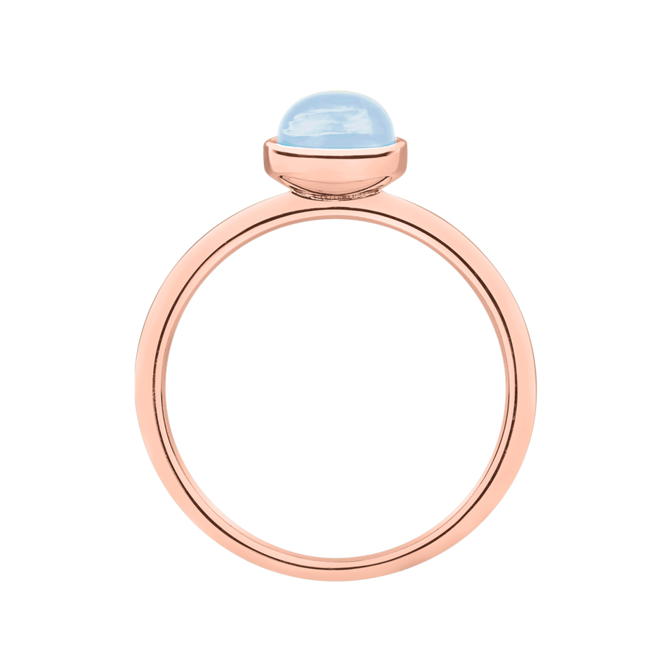 Ring with Topaz Sky Bonbon