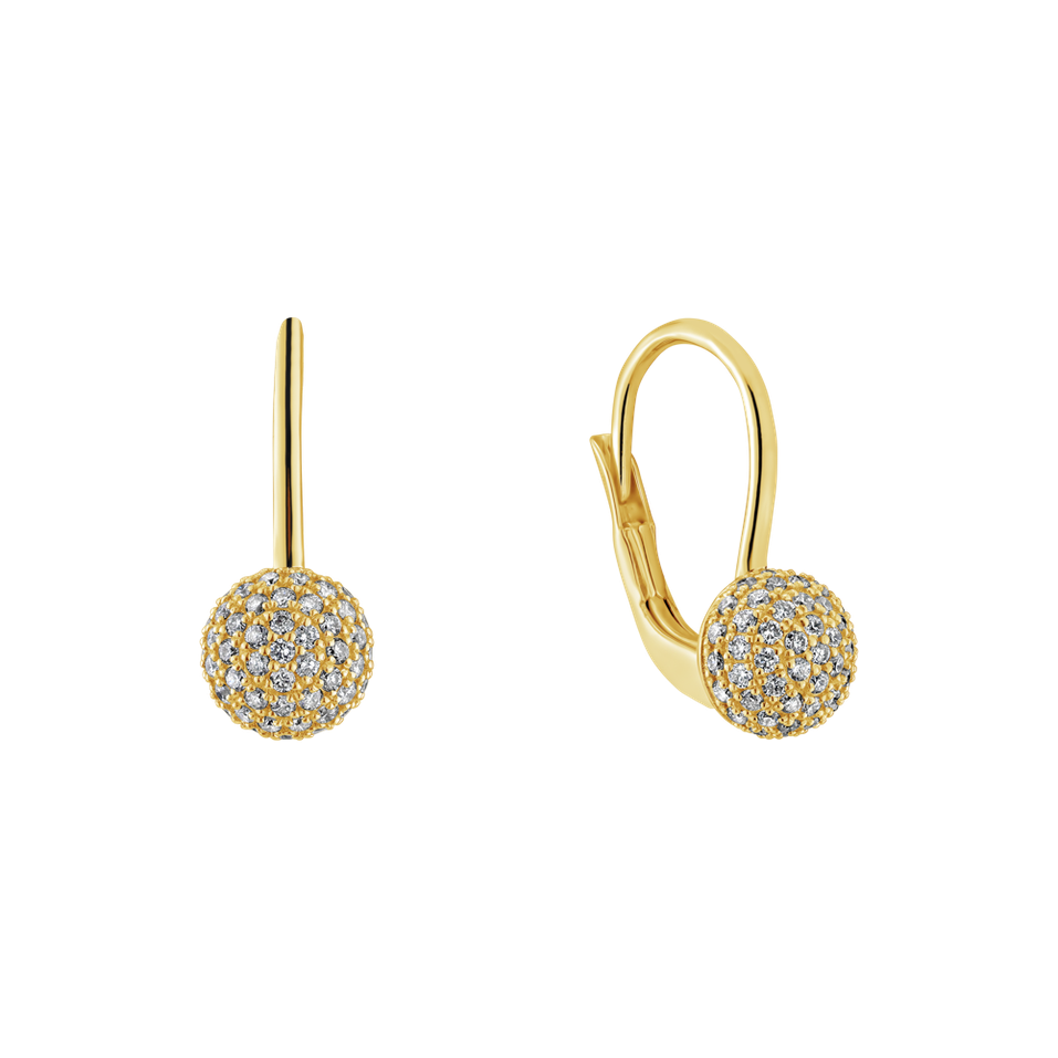 Diamond earrings Glamorous Charm