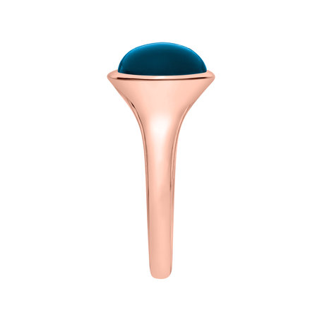 Ring with Topaz London Bonbon
