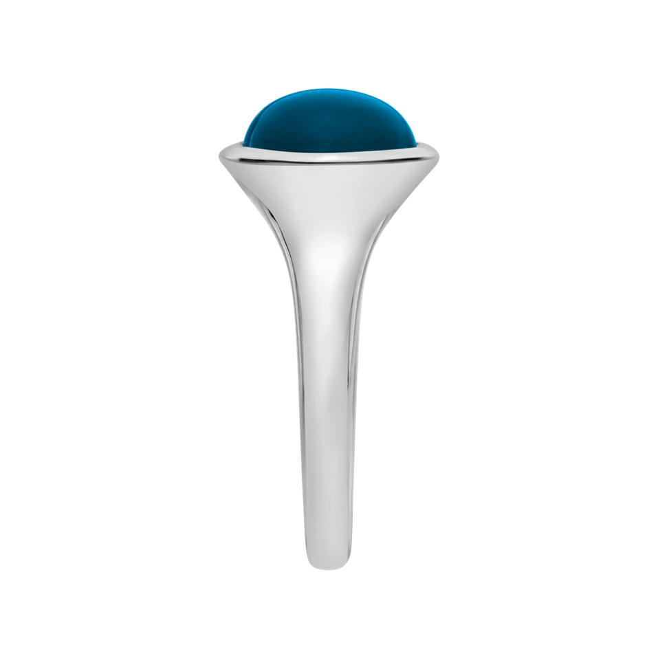 Ring with Topaz London Bonbon