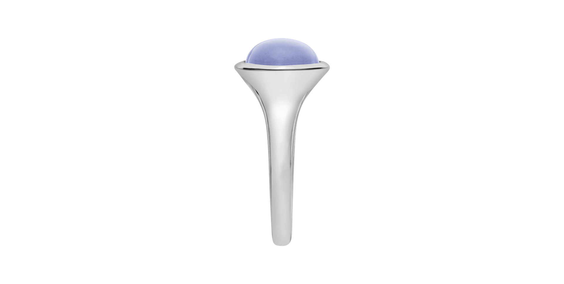 Ring with Blue Chalcedony Bonbon