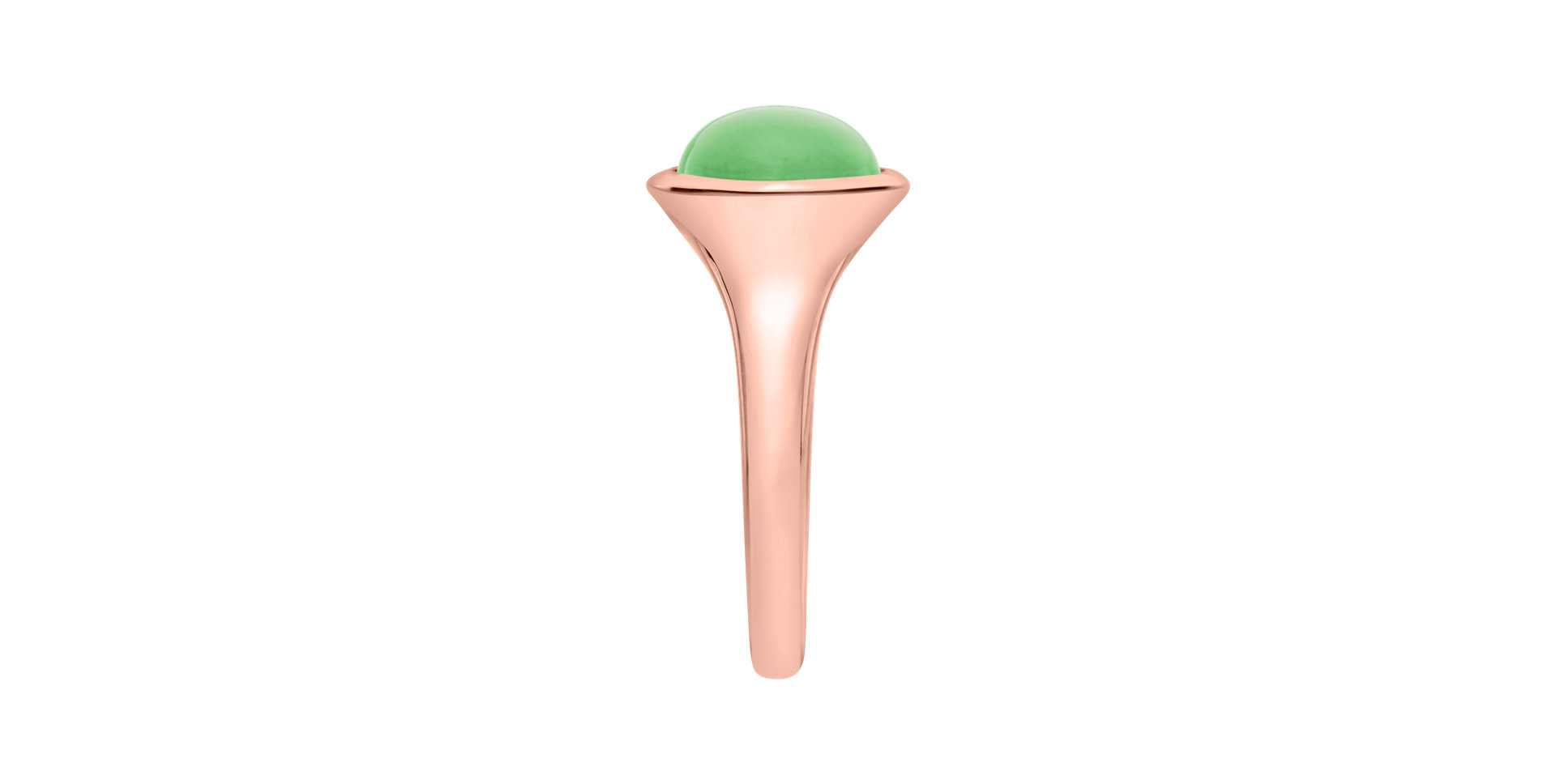 Ring with Chrysoprase Bonbon