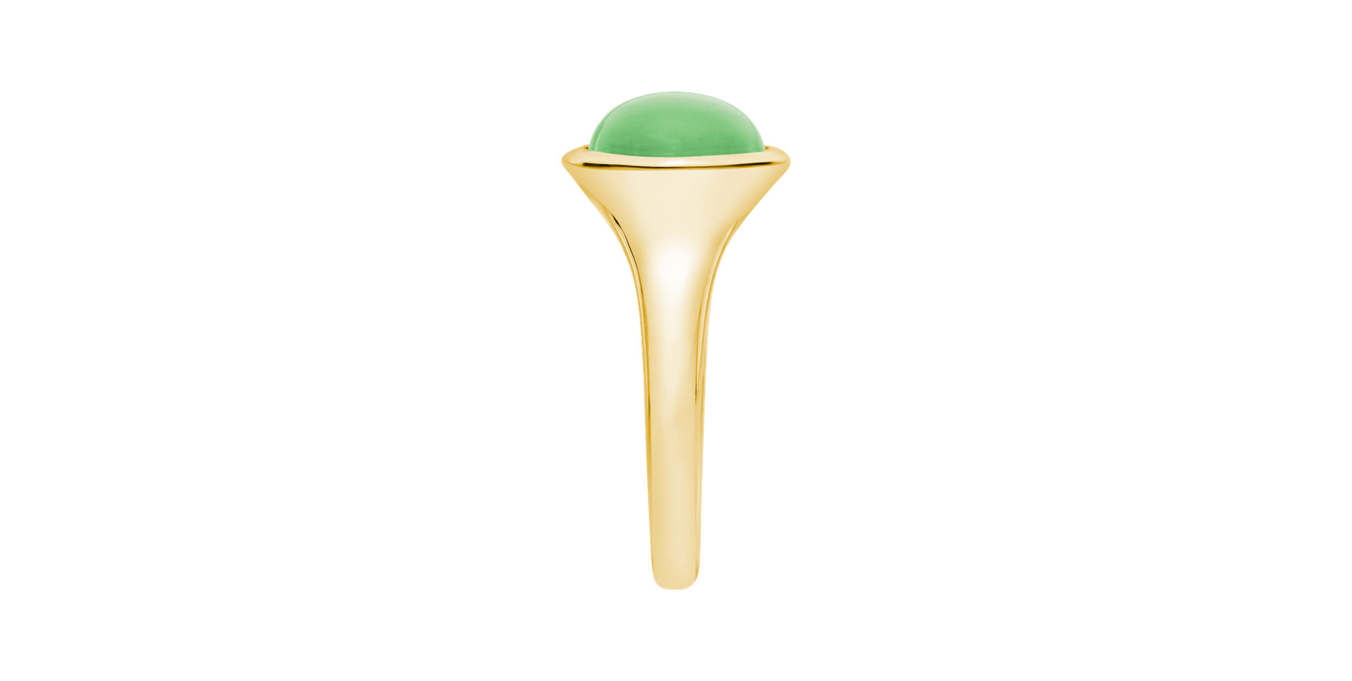 Ring with Chrysoprase Bonbon