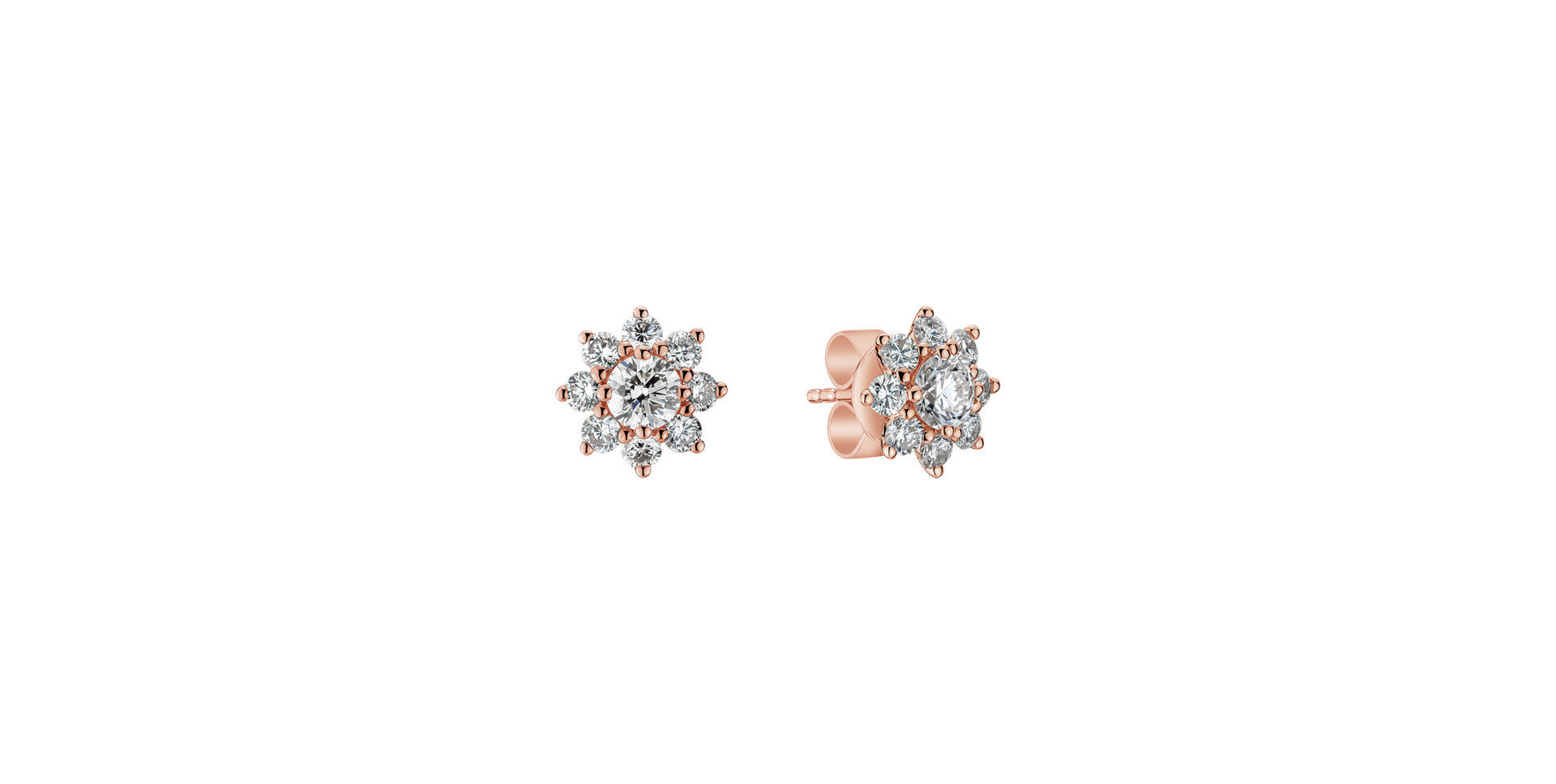 Diamond earrings Celestial Romance