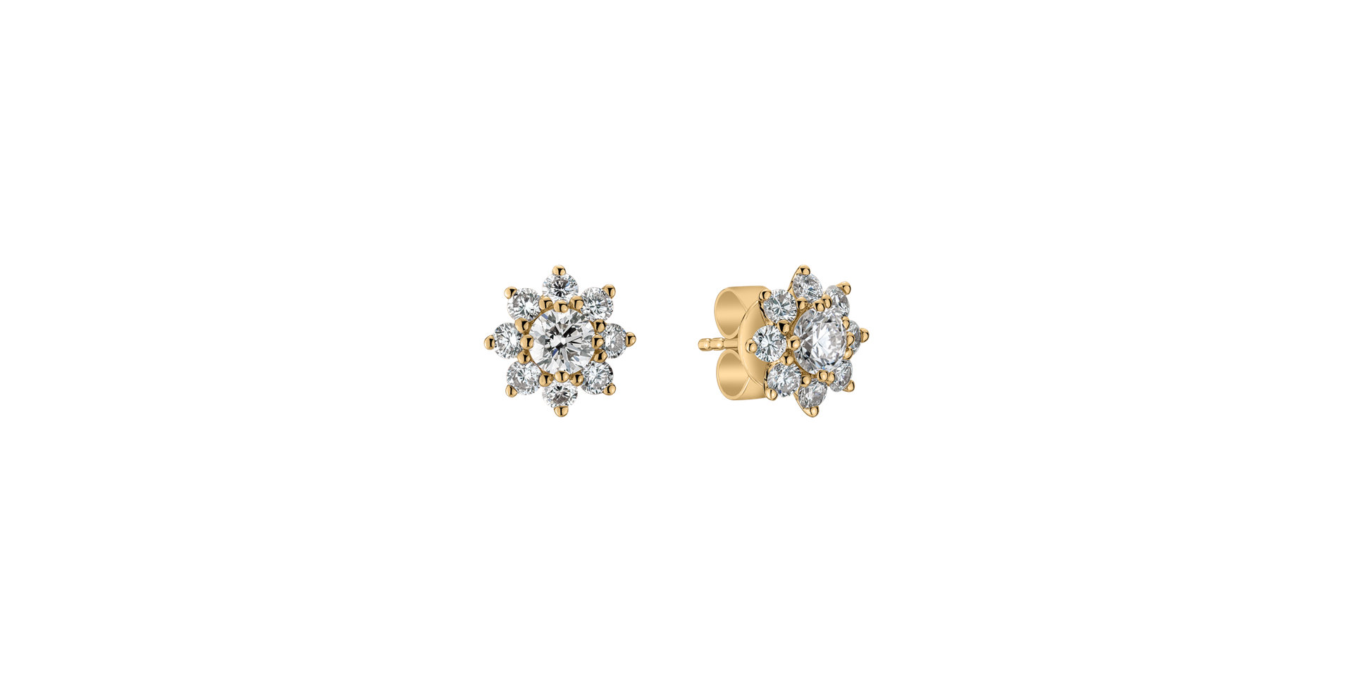 Diamond earrings Celestial Romance