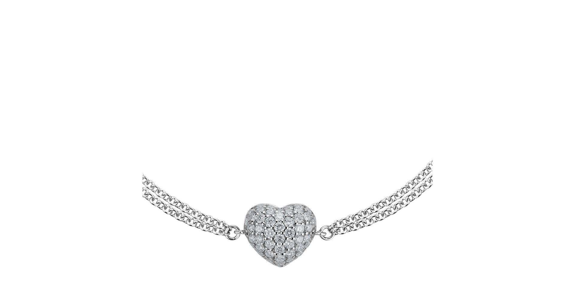 Bracelet with diamonds Love Princess