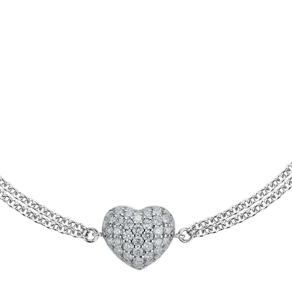 Bracelet with diamonds Love Princess