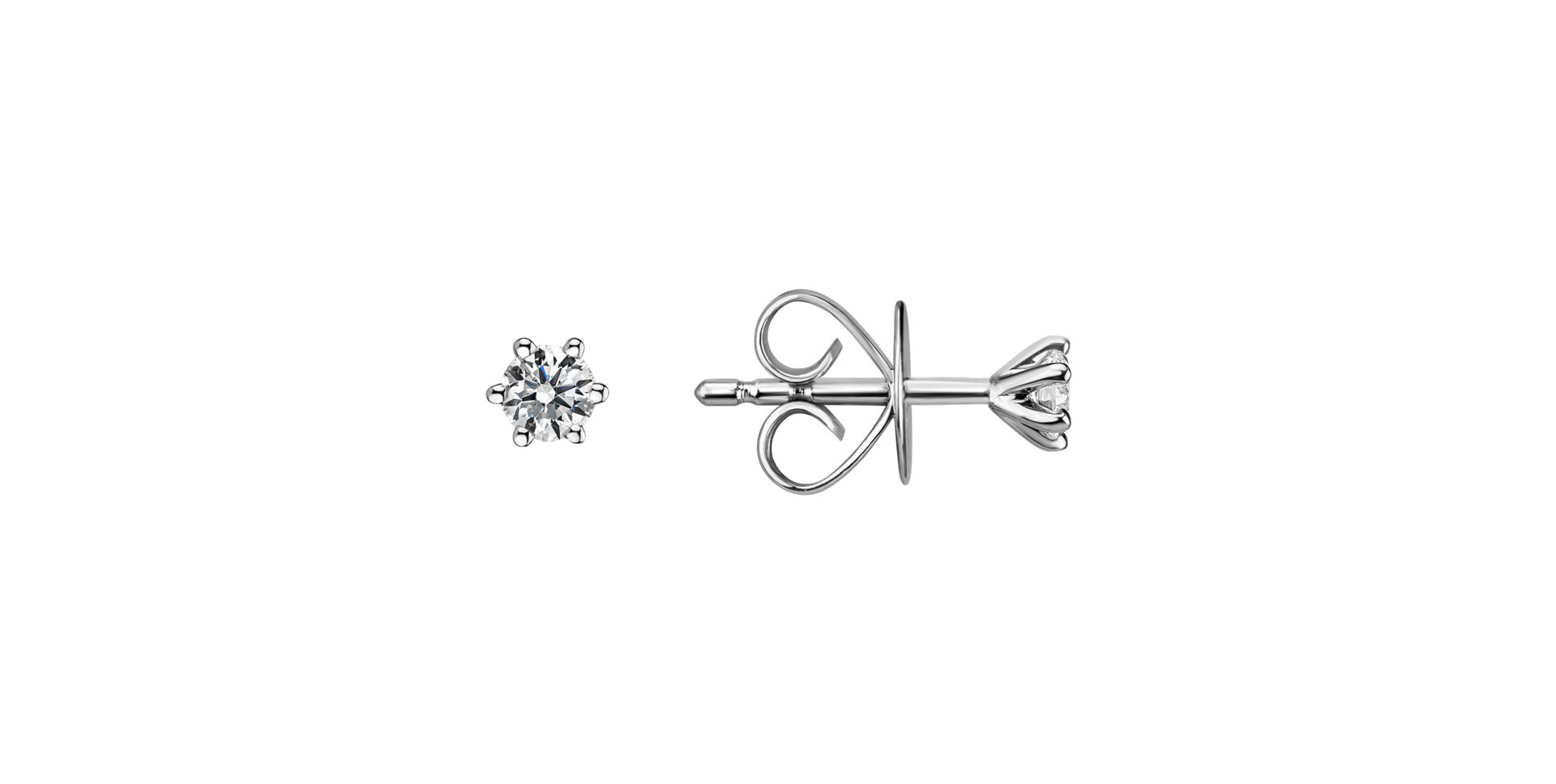 Diamond earrings Vesper Romance
