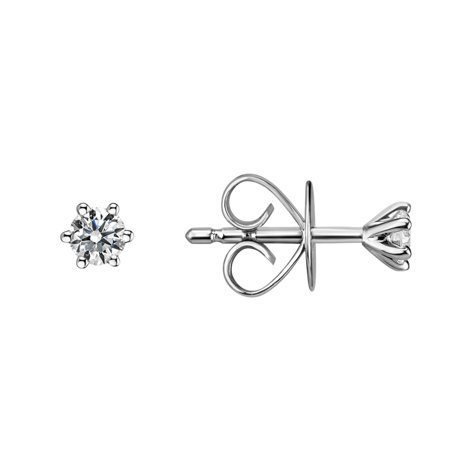 Diamond earrings Vesper Romance