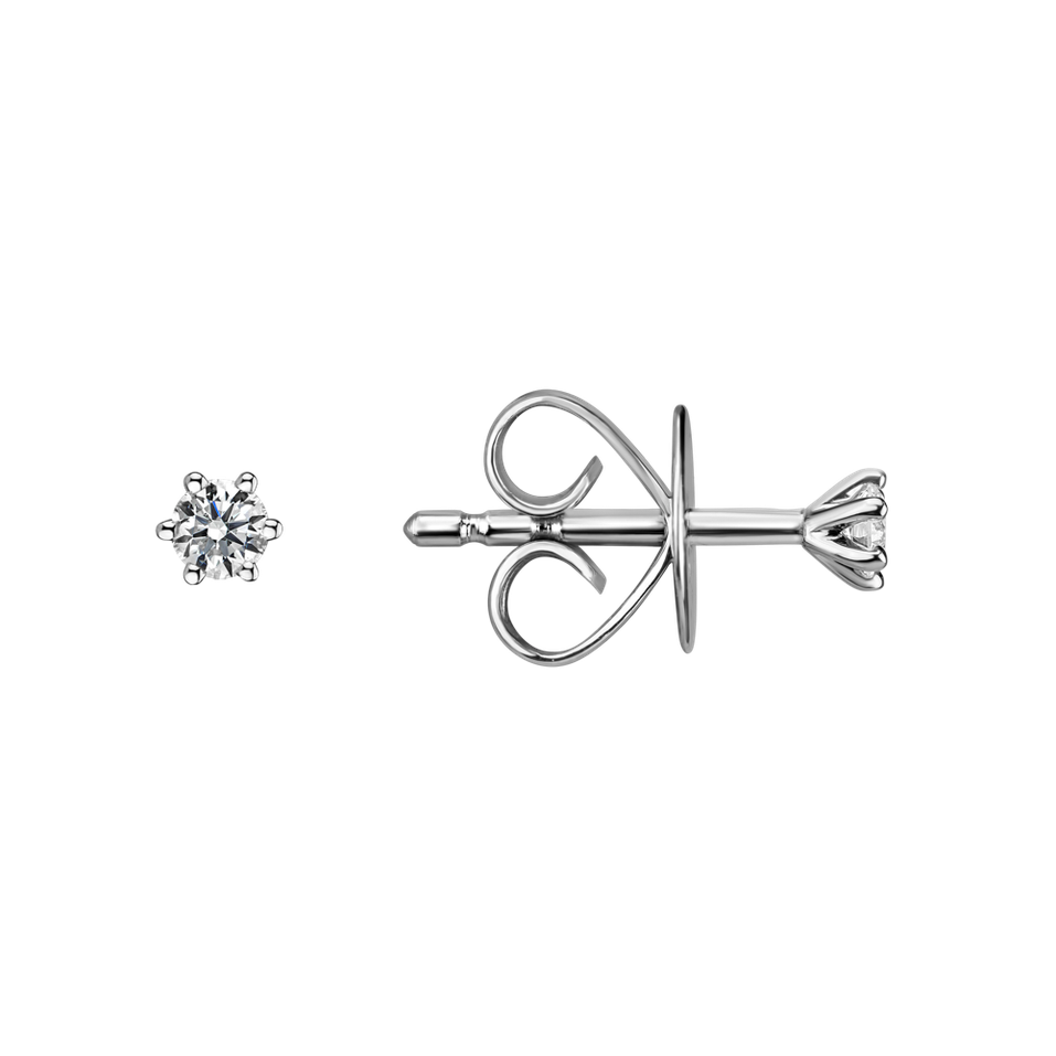 Diamond earrings Vesper Romance