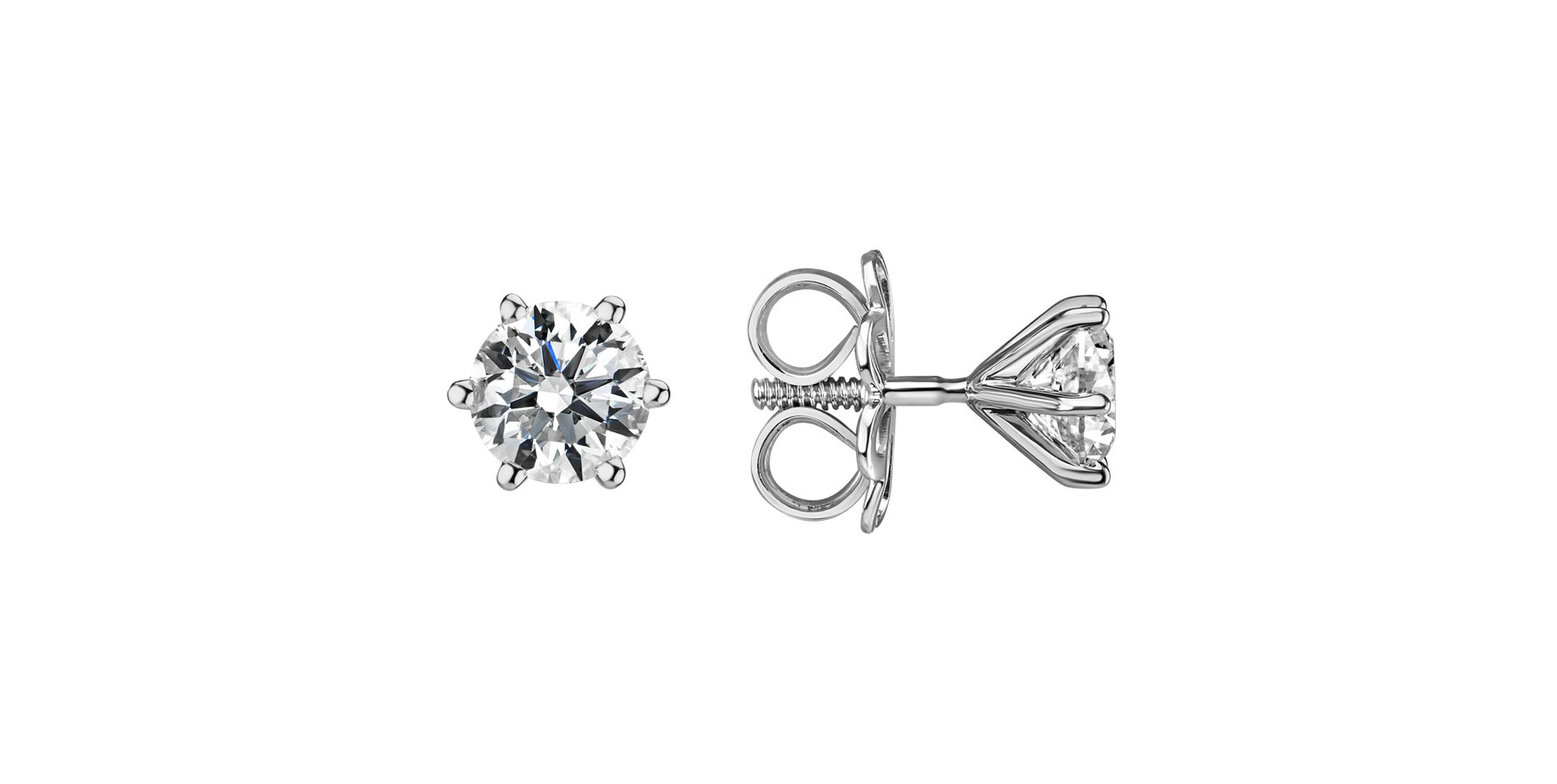 Diamond earrings Vesper Romance