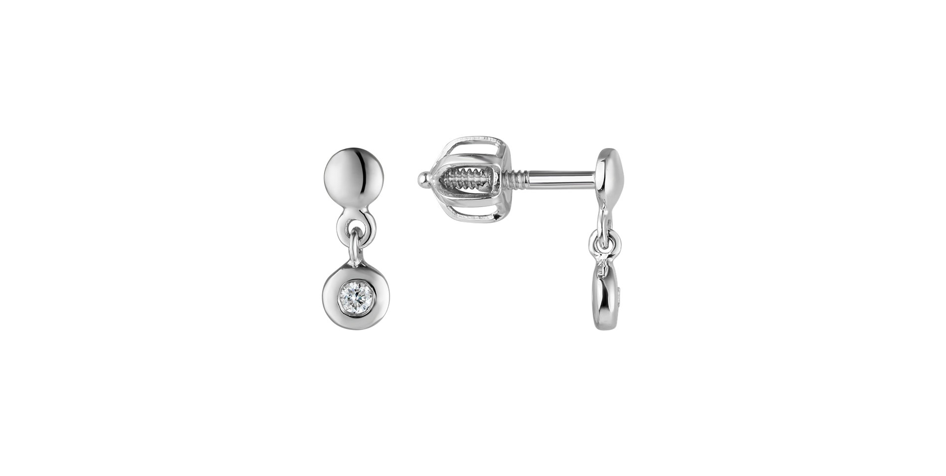 Diamond earrings Amazing Heaven