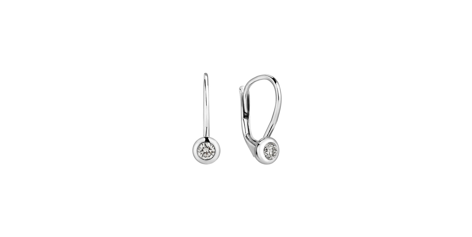 Diamond earrings Sparkling Dots