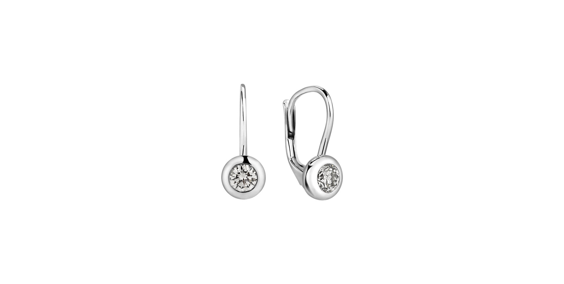 Diamond earrings Sparkling Dots