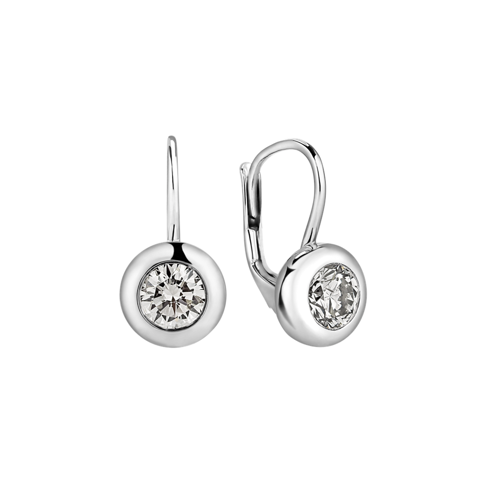 Diamond earrings Sparkling Dots